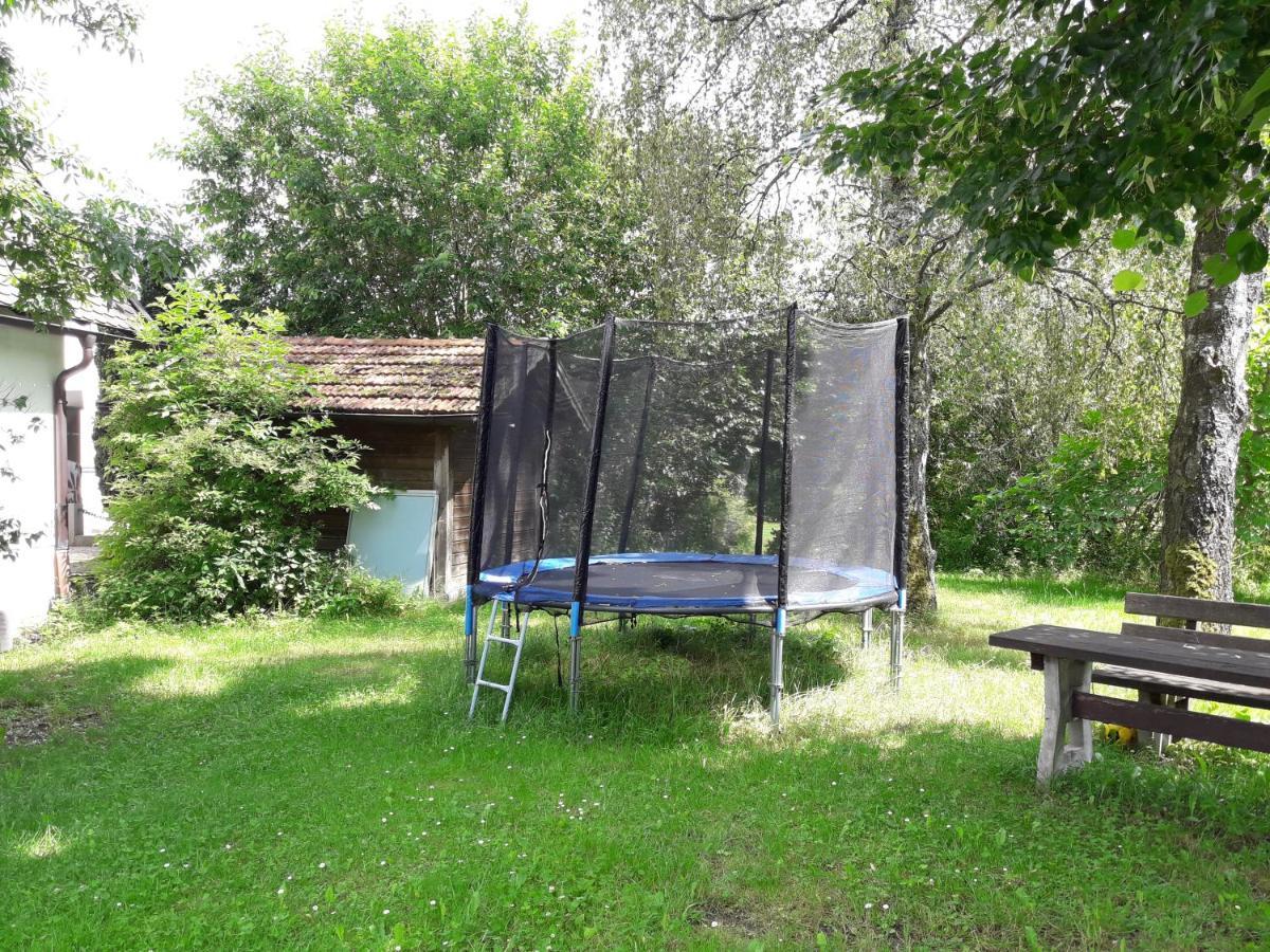 Gasthof - Pension Zur Post Achslach Exteriör bild